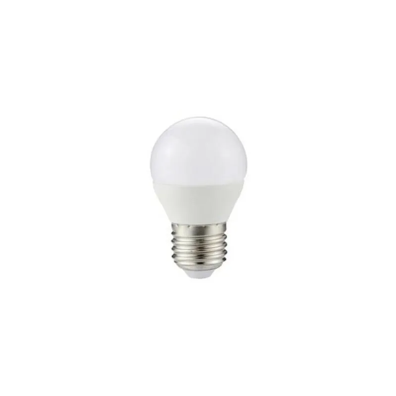 Lampadina led  spherical golf g45 - e27 - 480lm - warm 3000k - 6w=40w - non dimmerabile