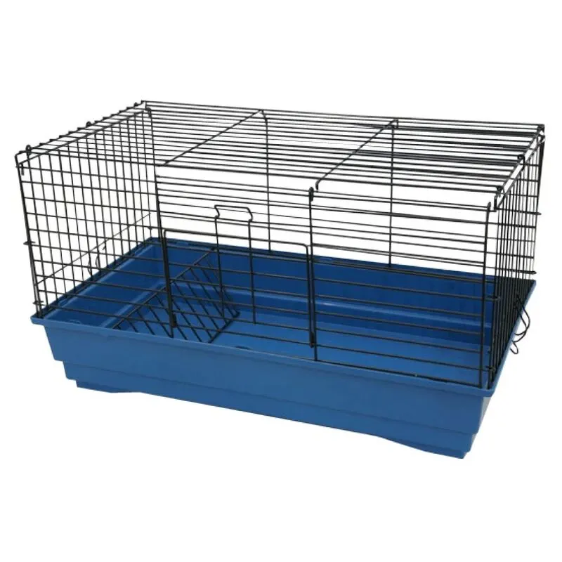 Croci - Gabbia cavia 60 nera 58x32x32