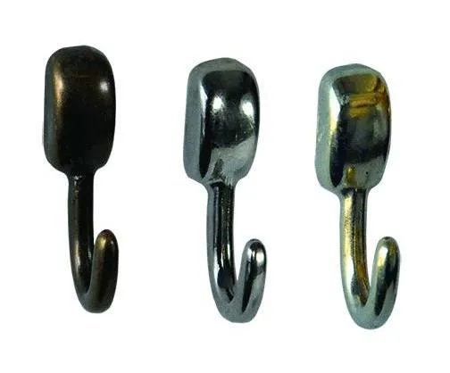 Koncreto Ganci Per Quadri 'Lungo' Mm 30 Pz 2 Bronzo Con Tassello. In Blister.