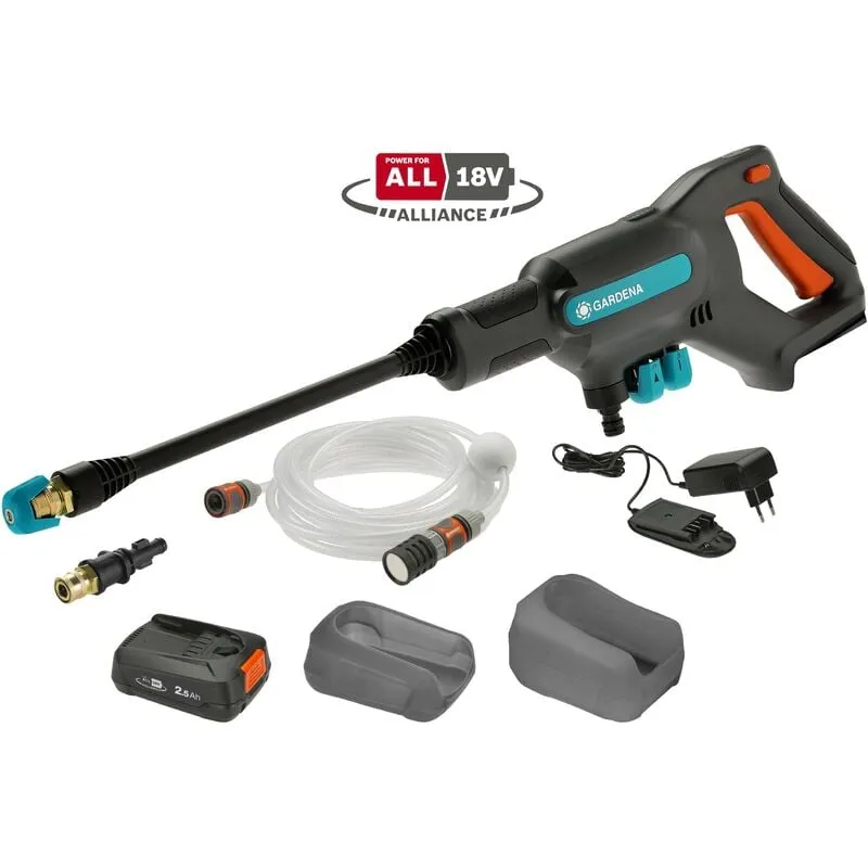  - Idropulitrice a batteria portatile AquaClean 24/18 v power for all, set pronto all'uso (14800-20)