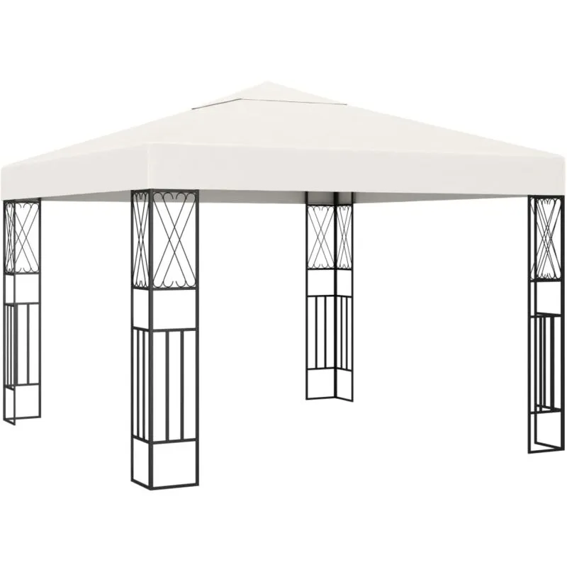 Vidaxl - Gazebo 3x3 m Crema in Tessuto