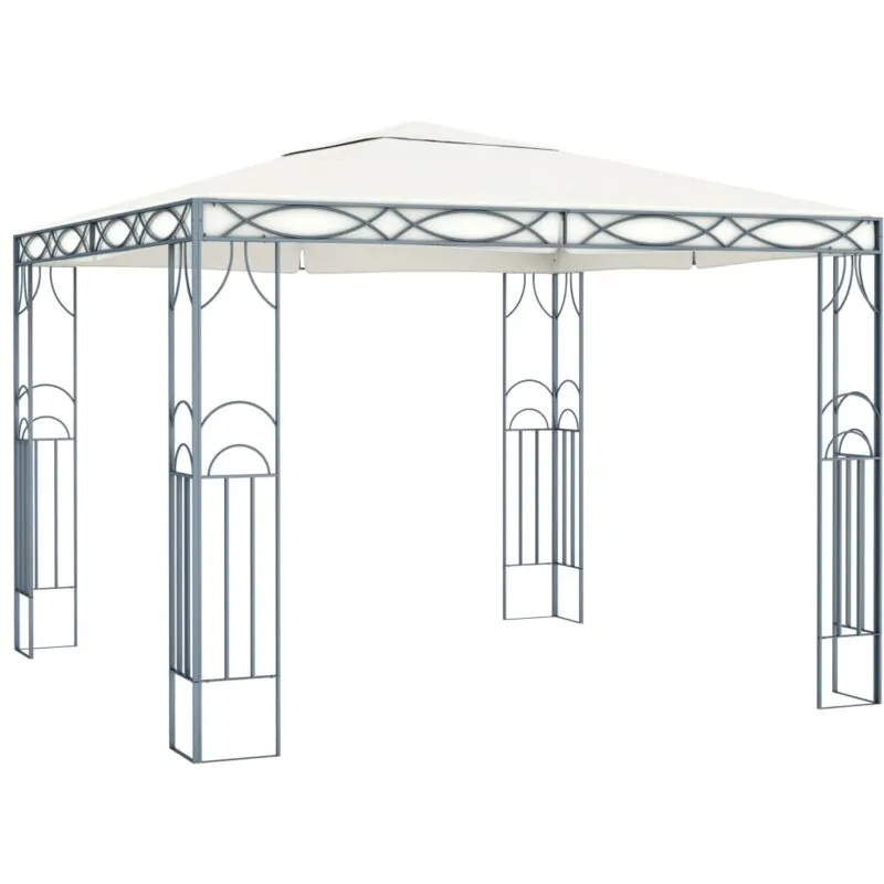 Vidaxl - Gazebo 300x300 cm Crema