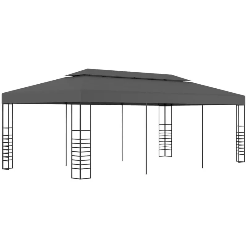 Vidaxl - Tenda Gazebo 3x6 m Antracite