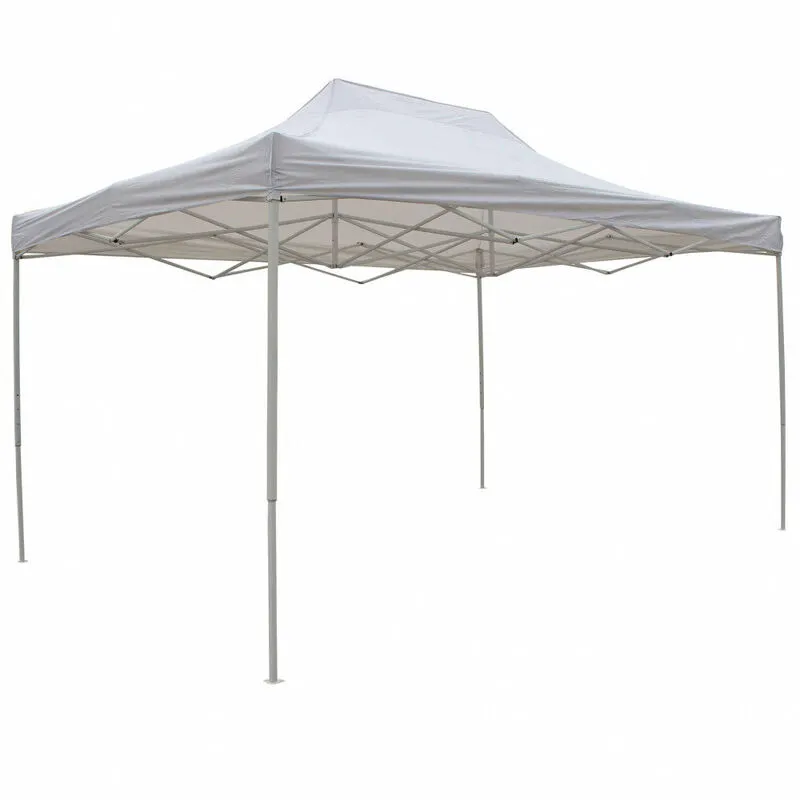 Giordanoshop - Gazebo Party 3x4,5 m in Alluminio Bianco