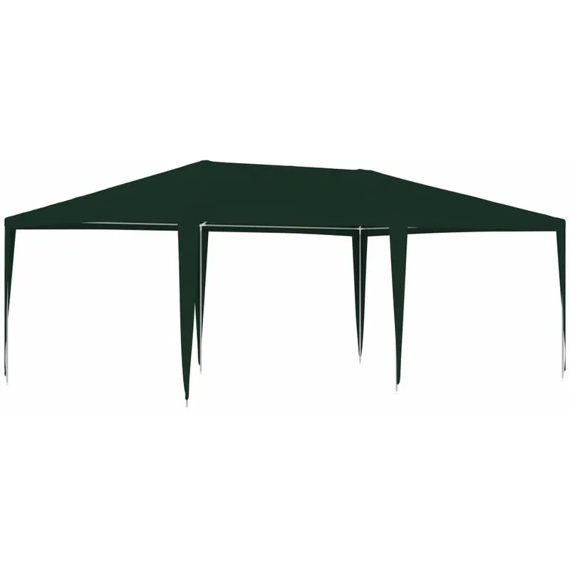 Gazebo Professionale 4x6 m Verde 90 g/m - Vidaxl