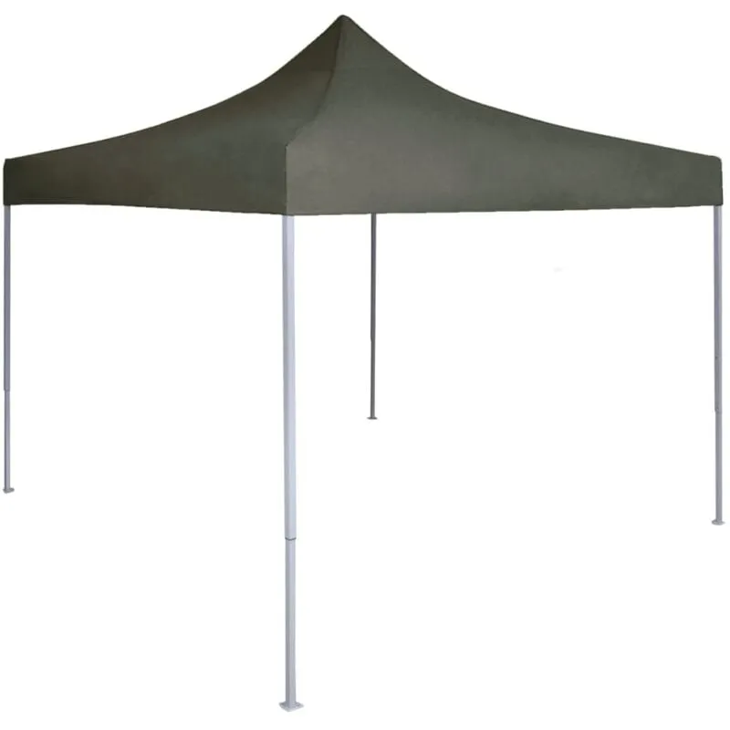 Gazebo Professionale Pieghevole 2x2m in Acciaio Antracite - Vidaxl