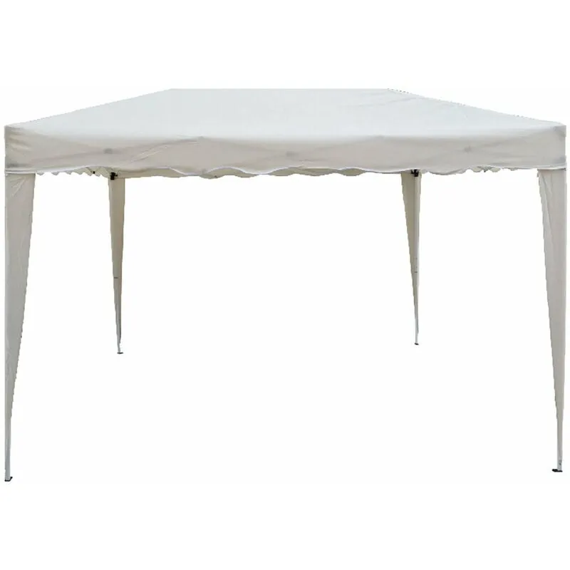 Fraschetti - gazebo pieghevole camel 3X2 mt poliestere bianco