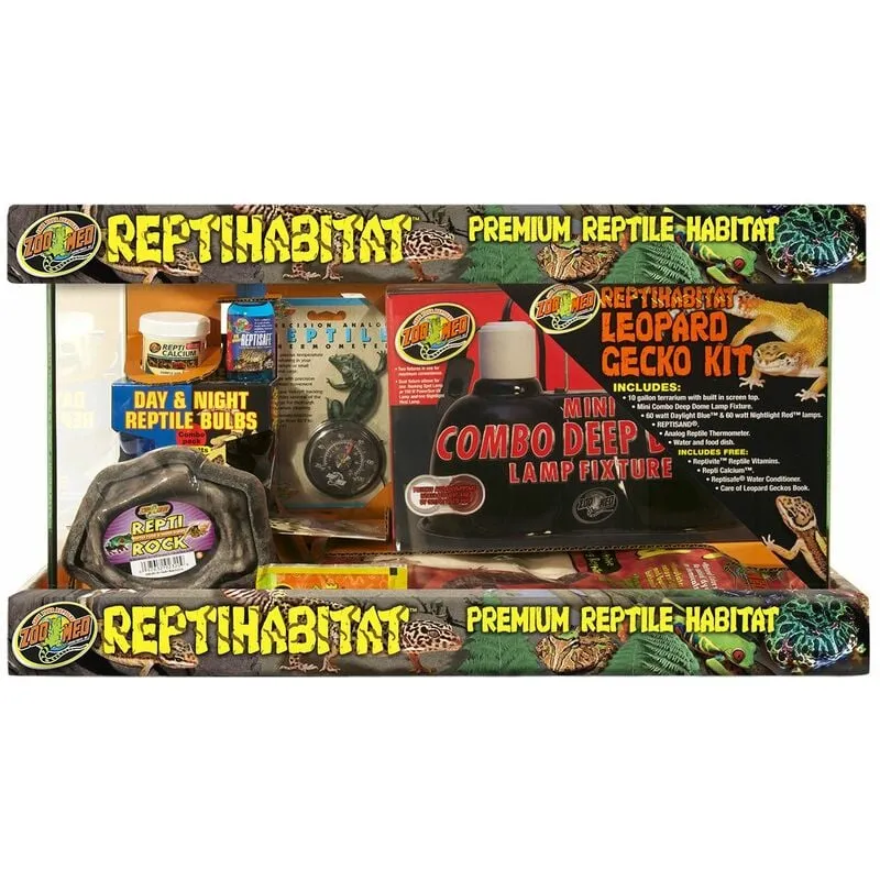  - Gecko Reptihab Kit completo per principianti