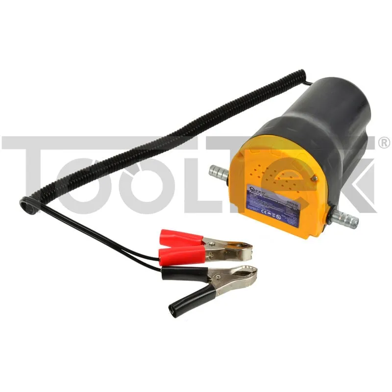 Tooltek - geko G00948 pompa elettrica da travaso per olio 12V elettropompa