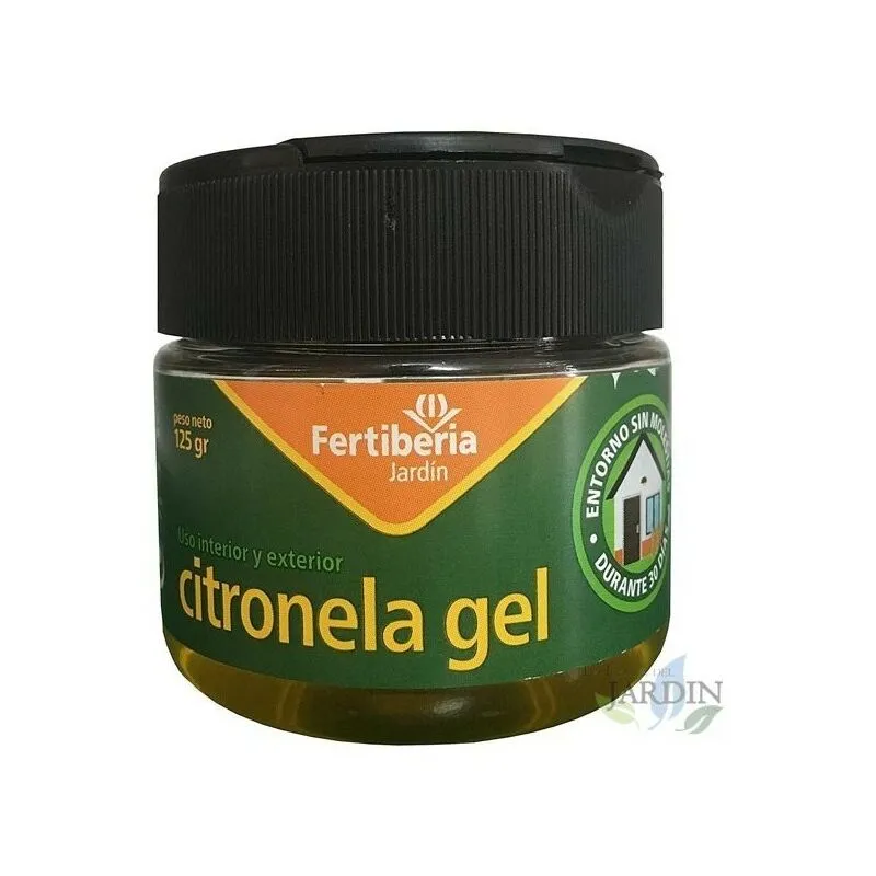 Gel alla citronella 125 gr, prodotto efficace contro le zanzare