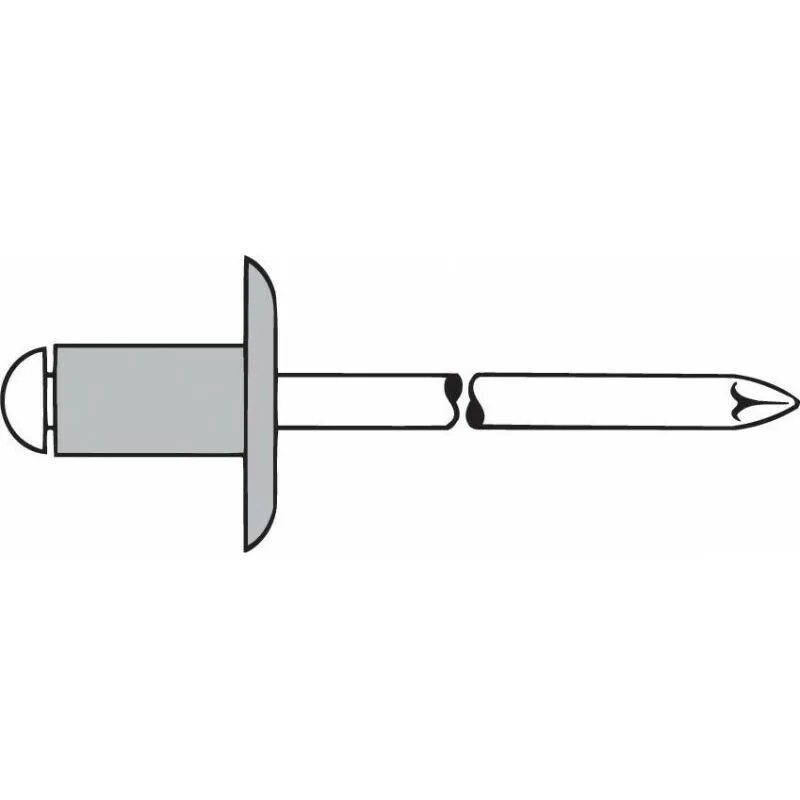 Rivet Alu Grande Testa K12 4 X20Mm Gesipa a 250)