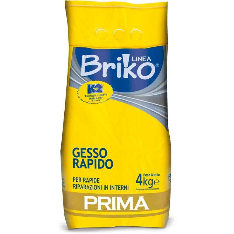 Linea briko gesso rapido da kg. 4