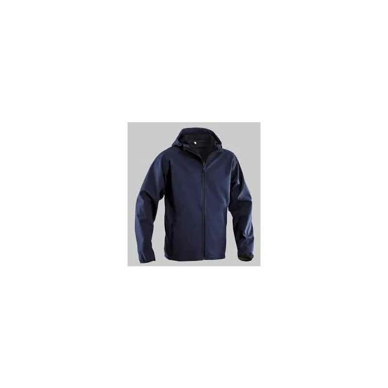 Brico Dea - giubbino soft shell 'wave' blu Tg. m (48-50)