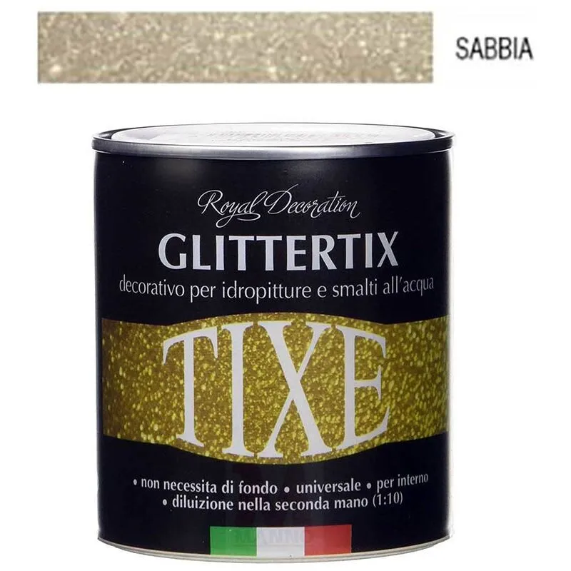 Tixe - Glitter gel Glittertix Colore Sabbia - Lattaggio 250 ml