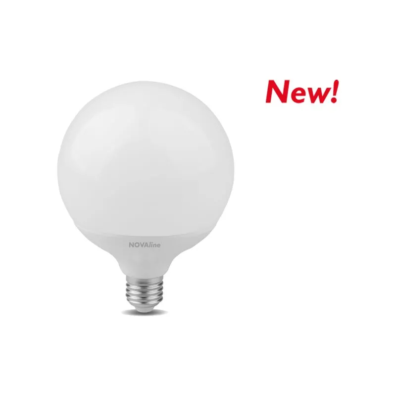 Globo Lampada Led E27 18 W Luce Fredda 6500K NOVALINE