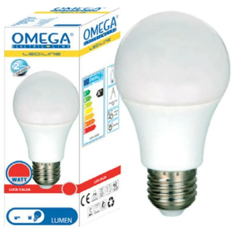  - goccia led A60 10W E27 3000K 900LM a+.