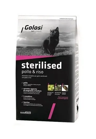 Golosi per Gatto Sterilizzato con Pollo e Riso da 7,5 Kg