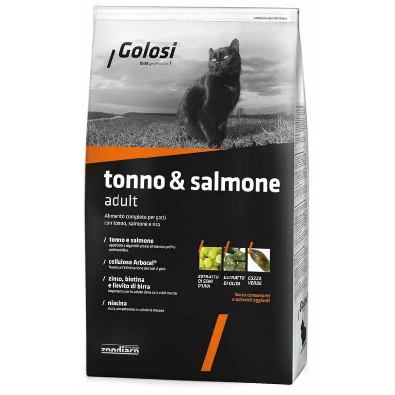 Prolife - Golosi Gatto 7,5 kg Tonno e Salmone Adult