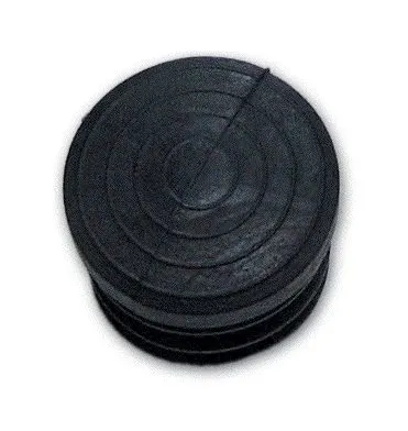  - Gommino Interno Tondo misura 32 mm (Puntale) colore Nero Conf. 100 Pz