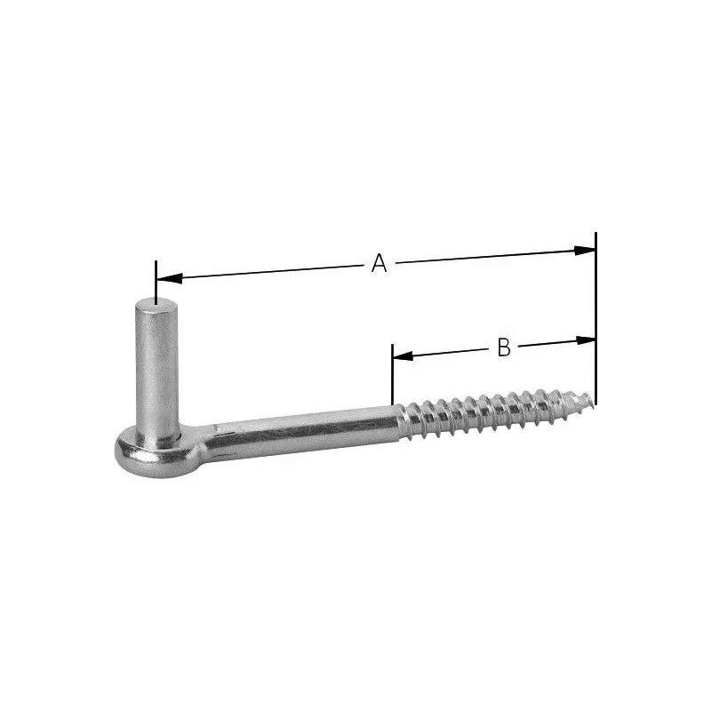  - Gond Vite D13 X100Mm Lucido Cromato