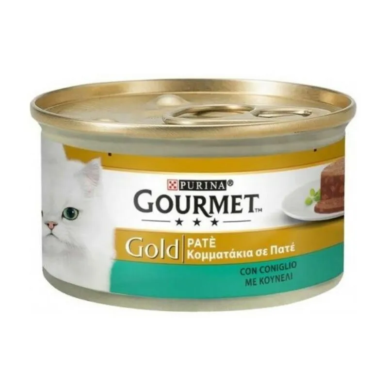 Gourmet Gold Patè coniglio Purina 85 grammi