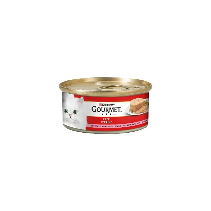 Red Patè per Gatto da 195gr Vitello Fegato e Verdure - 