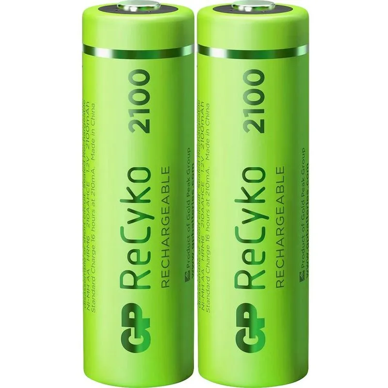 Gp Batteries - GPRCK210AA714C1 Batteria ricaricabile Stilo (aa) NiMH 2100 mAh 1.2 v 2 pz.