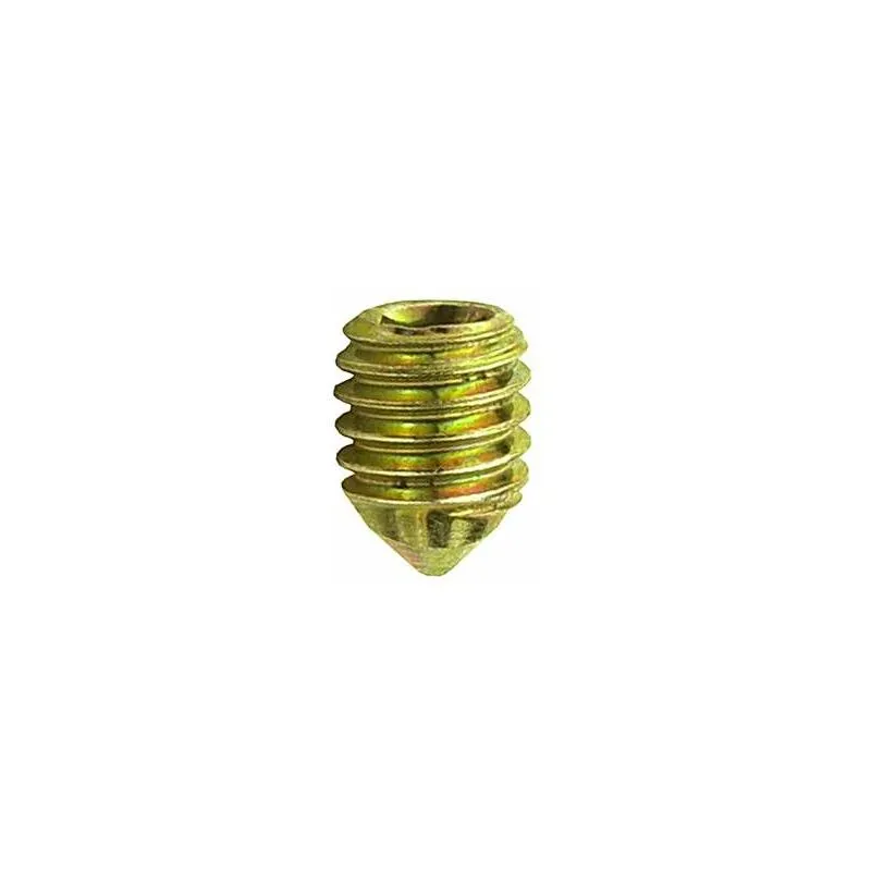 Masidef - Grani per fissaggio maniglia M5 x 8 mm. in ferro zincato giallo 10 pz.