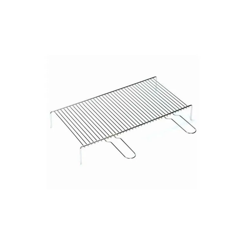  - graticola singola 70x35cm per barbecue fornacella camino griglia in acciaio