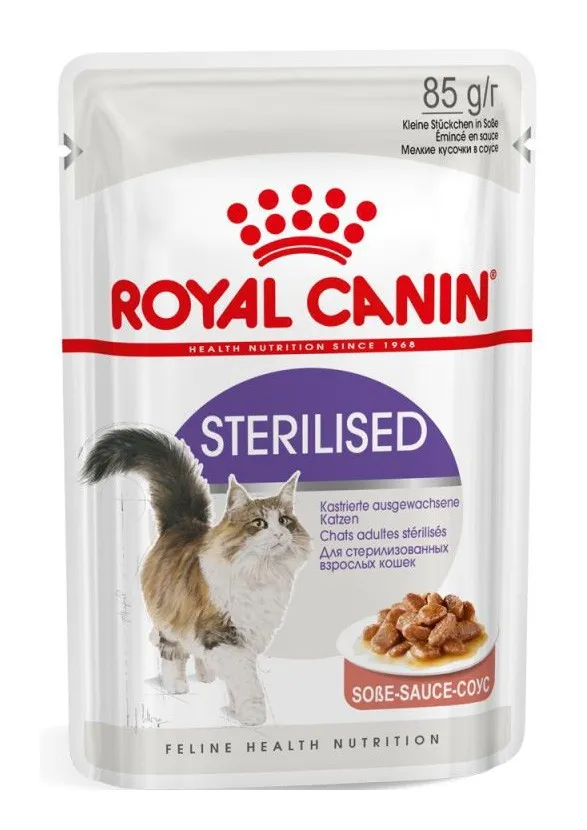  - Gatto Sterilised in Salsa da 85g