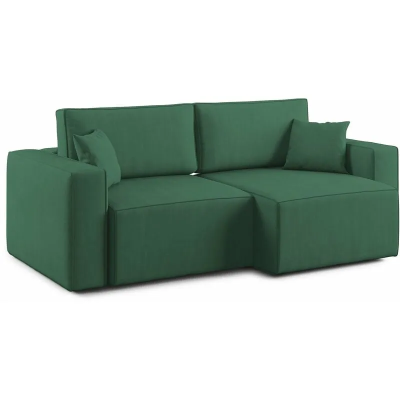 Morfeo Divano con sedute estraibili T02 Verde 180 cm