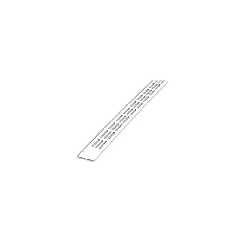 Klose Besser - Griglia di Ventilazione in Lamiera di Alluminio k - 20 mm x 275 mm Bianco