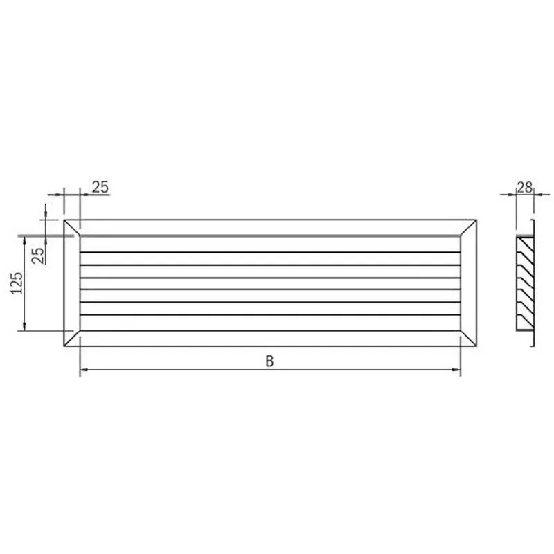 Scelto Da Desivero - Griglia rip.300x150abb.fl.rip.90° gr-1 codice prod: DSV13634