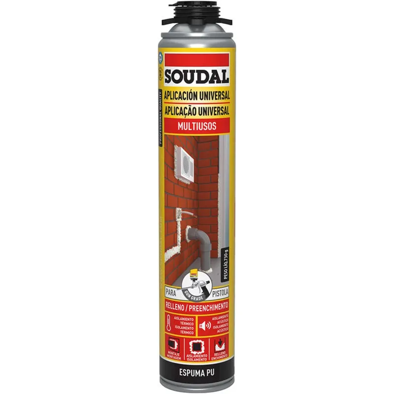 Schiuma per Pistola Classica 750ml 115798 - Soudal