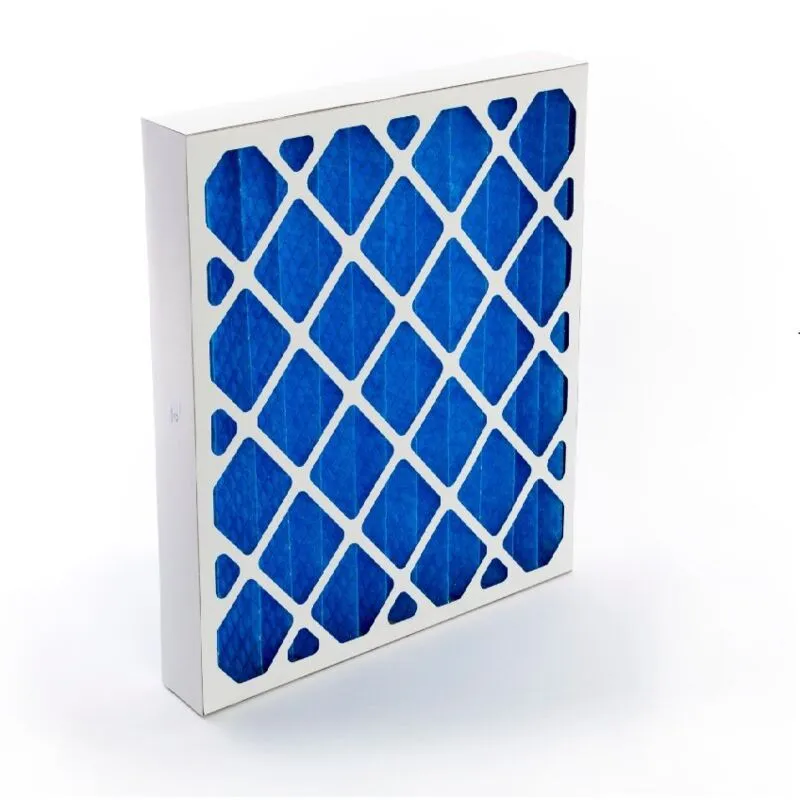 Filter Technology G4P.24.24.2.SUA001.002 G4 Filtro a pannello plissettato, Blu/Bianco (Scatola da 2) - 