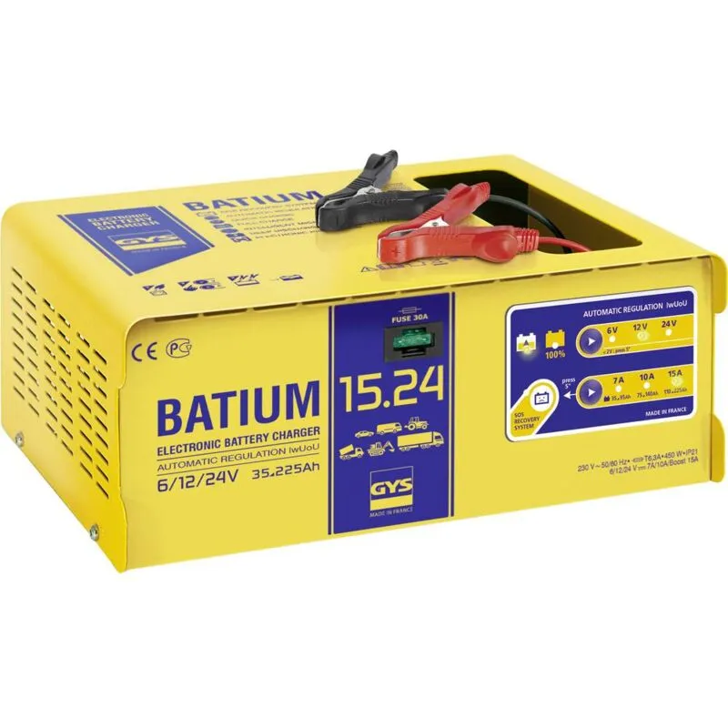  BATIUM 15.24 024526 Caricatore automatico 6 V, 12 V, 24 V 22 A 22 A