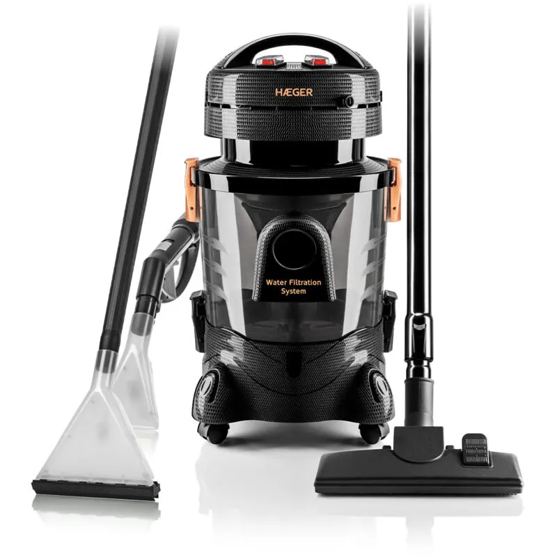 Haeger - VC-12W.045A hoover 7 l Aspirapolvere de fusto Dry and wet 1200 w