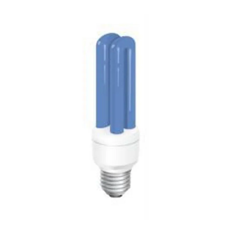 Lampada energy saving Moonshine blu 25.000 k attacco E27 14 watt/2U