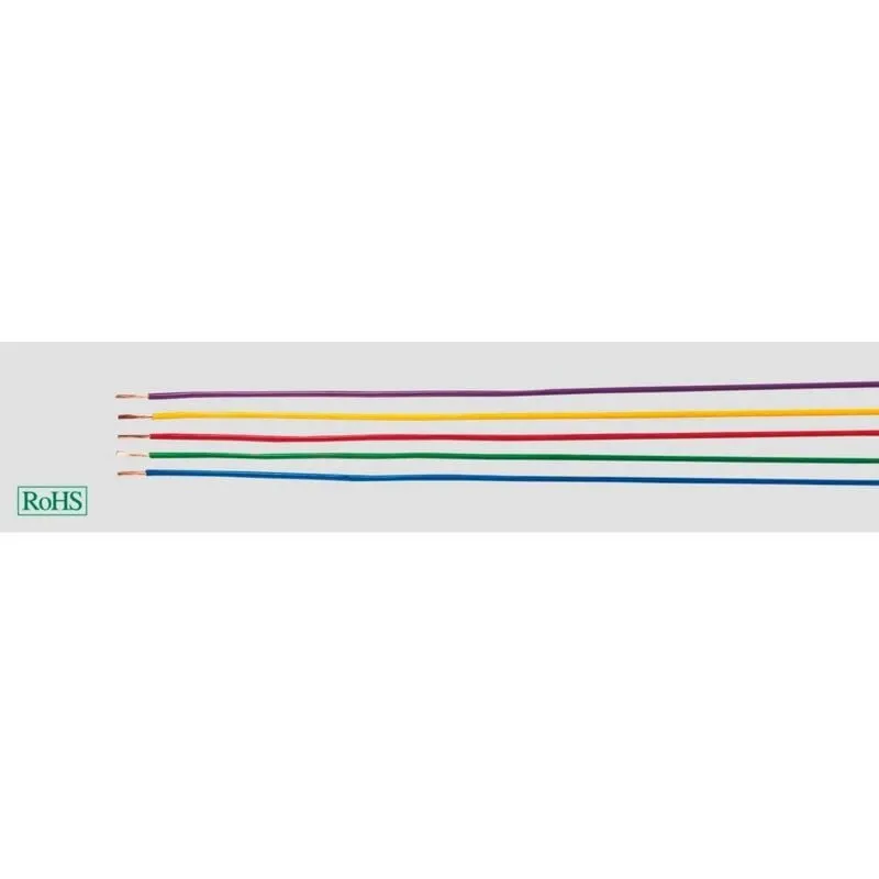 29105 Filo singolo H05V-K 1 x 0.75 mm² Giallo 100 m - Helukabel