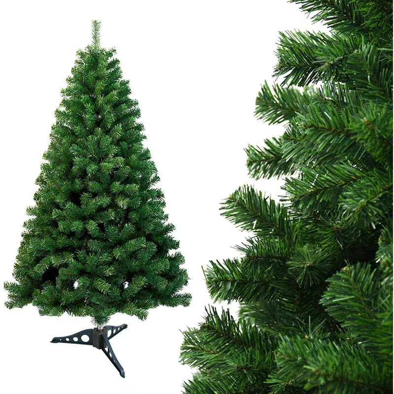 Albero di Natale Selezione di Natale Albero Artificiale Decorazione di Natale Materiale pvc Verde 120cm - Hengda