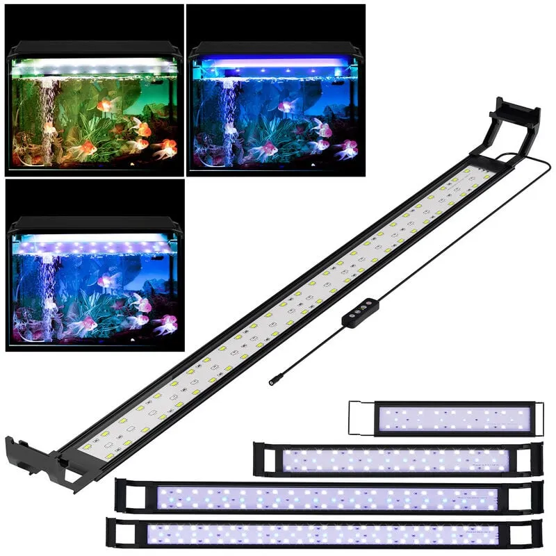 Hengda Luce di rampa dell'acquario del LED. bianco rosso blu. risparmio energetico. 16W. 45-50cm