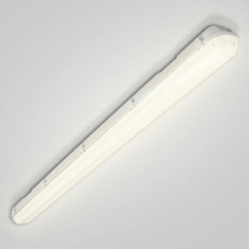 Lampada a led per locali umidi Tube Cellar lampada per lavabo 120cm bianco neutro 2X - Bianco