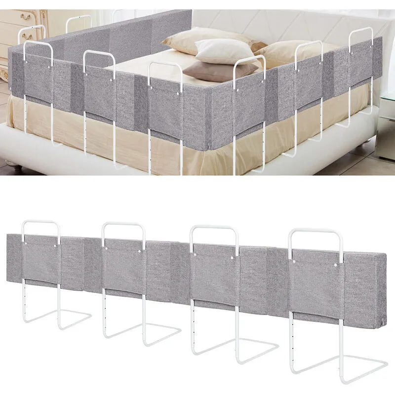 Hengda - Sponda Letto Griglia di protezione per il Letto Bambini 50 cm Barriere per letto Anticaduta Regolabile in Altezza per Letto. Protezioni