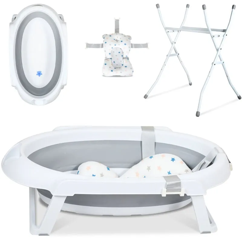 Vasca per bambini evolutiva e pieghevole. 4 in 1 vasca. ultra compatta pieghevole per il bambino. 85 cm - Hengda