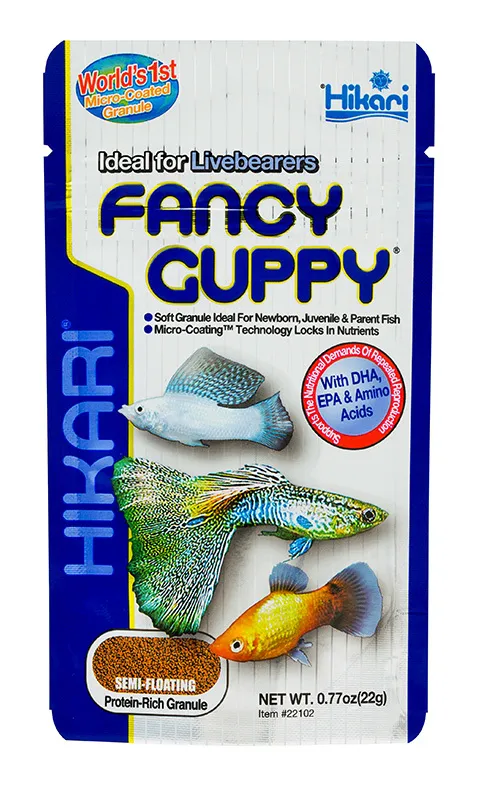 Hikari - Tropical Fancy Guppy 22gr - Mini Pellet Completo Per Guppy