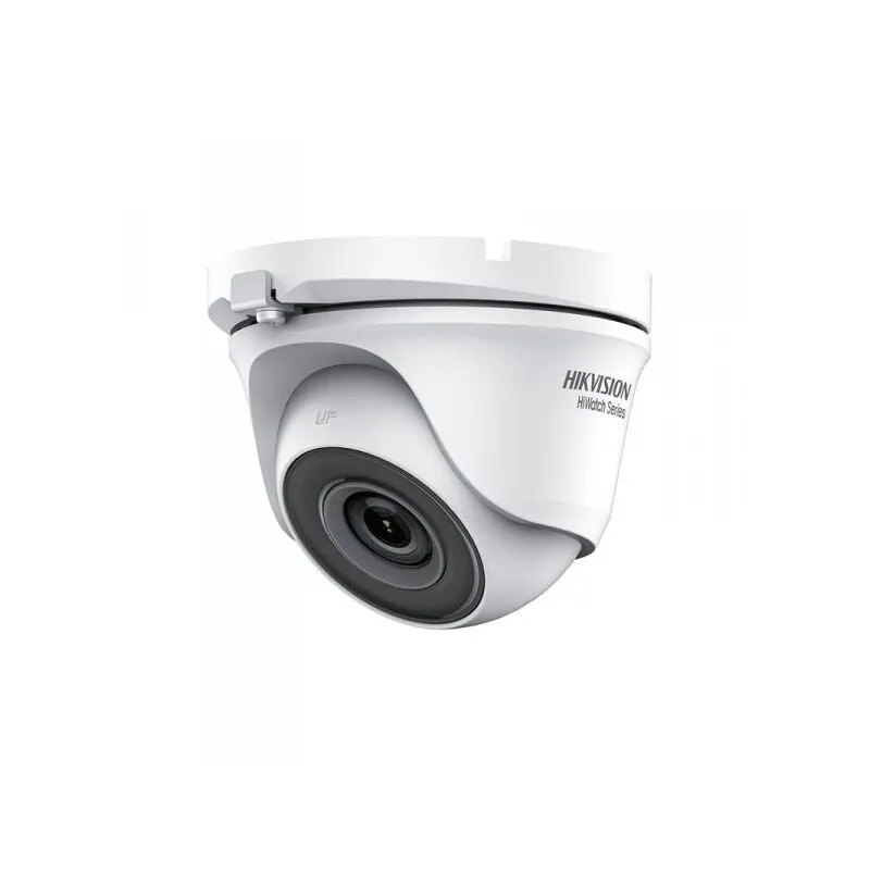 Hikvision - Telecamera Analogica Turret Dome 1440P 4MP Ottica Fissa 2.8mm IP66 osd exir Smart ir tvi ahd cvi cvbs Carcassa Metallo HiWatch HWT-T140-M