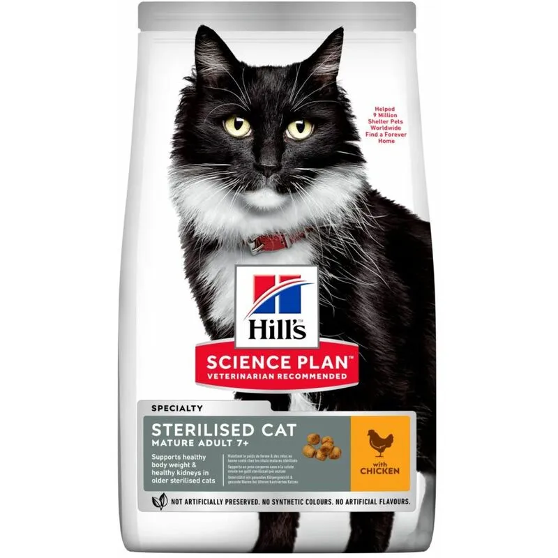  - Hill's Gatto Science Plan Mature 7+ Sterilised Pollo 300gr