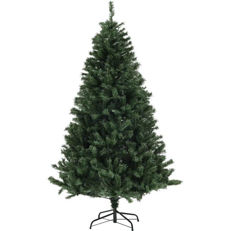 Albero di Natale 180 cm con 1000 Rami Verde - Homcom