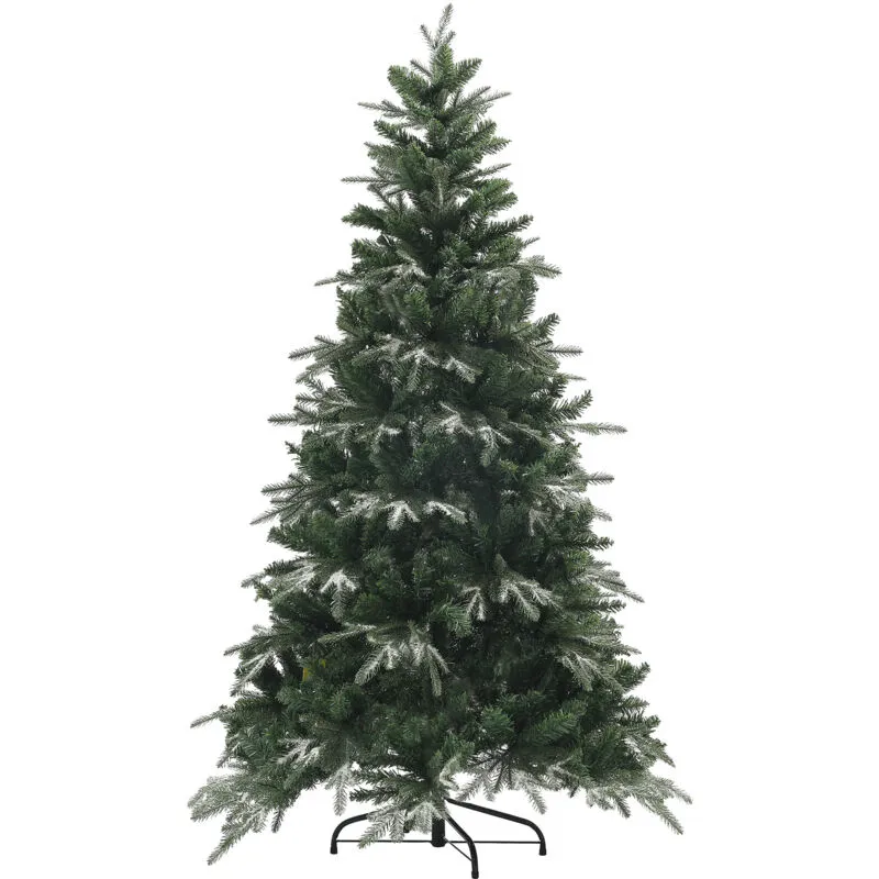 Albero di Natale Finto Ø110x180 cm con 850 Rami Verde - Homcom