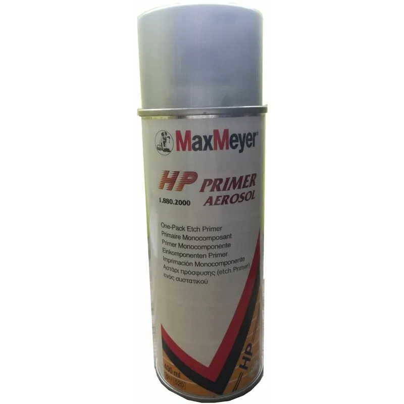 Bomboletta spray hp primer aerosol monocomponente grigio chiaro max meyer 400ml